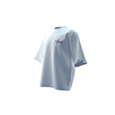 Bright White Oversized T-Shirt | Premium Lucid Graphics